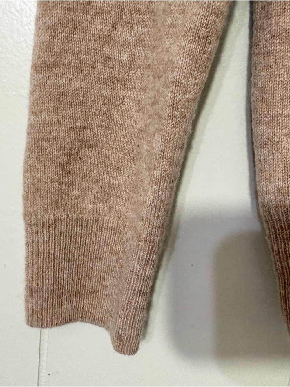 Quince 100% Cashmere Crewneck Sweater XS Oatmeal Neutral Minimalist Soft Luxury - Picture 8 of 9